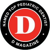 D Magazine Top Pediatric Dentist badge