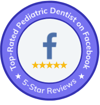 Top Rated Pediatric Dentist on Facebook badge