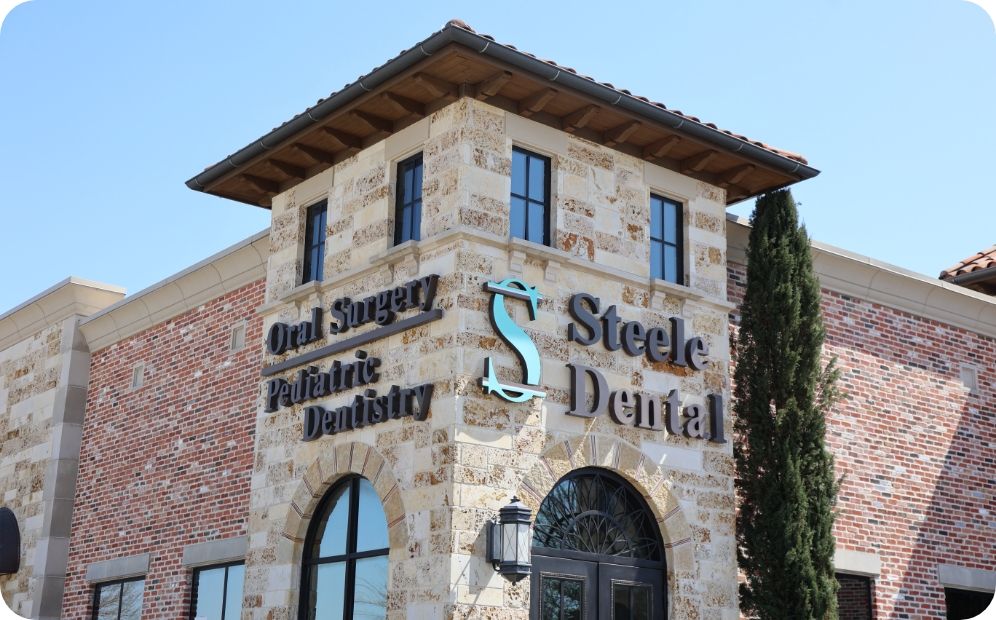 Outside view of Coppell Texas pediatric dental office