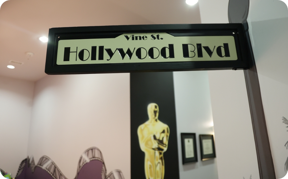 Hollywood Boulevard street sign